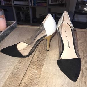 Black multicolor Heels